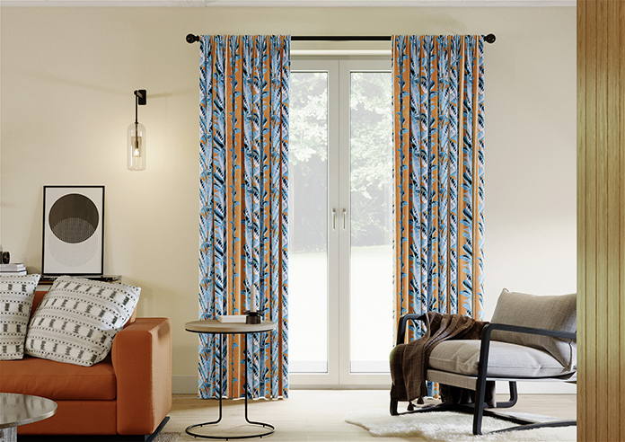 Miami, Blue - Made To Measure Curtains - Image 3